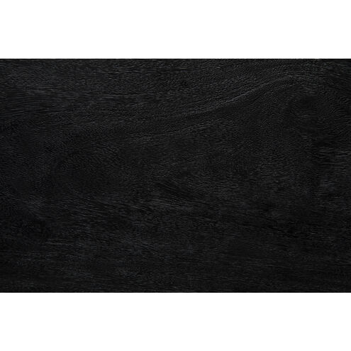 Kazuo 19.5 inch Burnt Black Stool