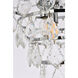 Ella 3 Light 12 inch Chrome Flush Mount Ceiling Light