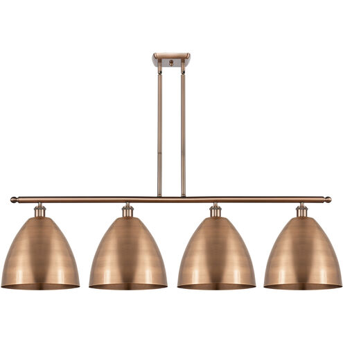 Ballston Dome LED 50.25 inch Antique Copper Island Light Ceiling Light