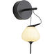 Artisan Collection/LECCE Series 5 inch Black Wall Sconce Wall Light