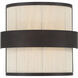 Harbor Wrap Wall Sconce Wall Light in Legacy Brass and Dark Bronze