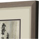 Sumi-e Silhouette Brown and Gray and Neutral Framed Art, Propac