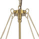 Alora Mood Crosby 4 Light 33 inch Brushed Gold Chandelier Ceiling Light