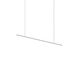 Fino LED 48 inch Polished Chrome Linear Pendant Ceiling Light in 3000K