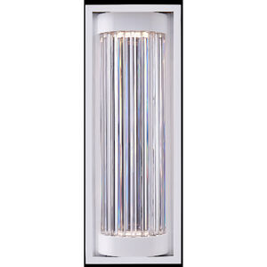 Cilindro Esterno 28 inch Matte White Outdoor Wall Sconce