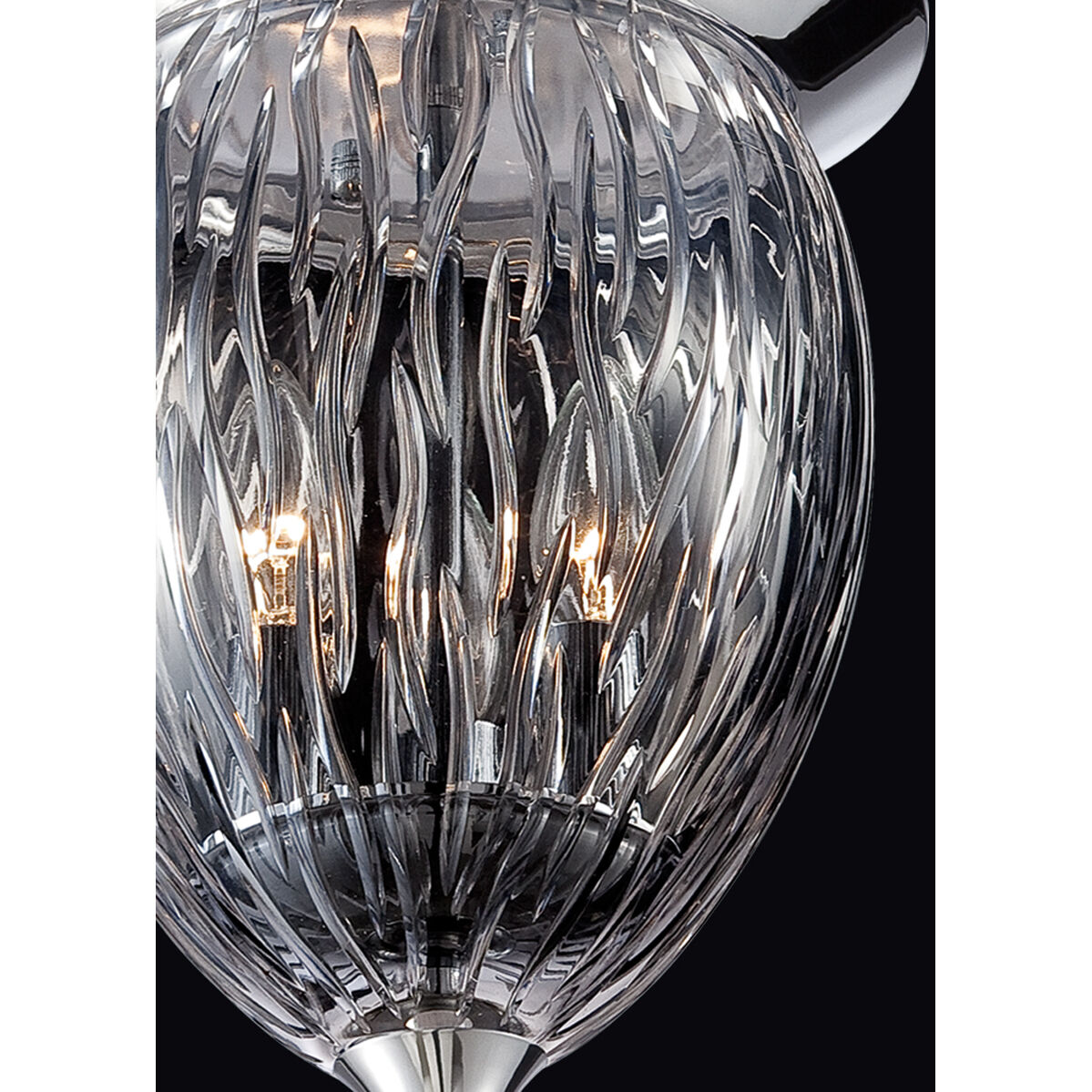 Hazel 3 Light 10 inch Chrome Flush Mount Ceiling Light