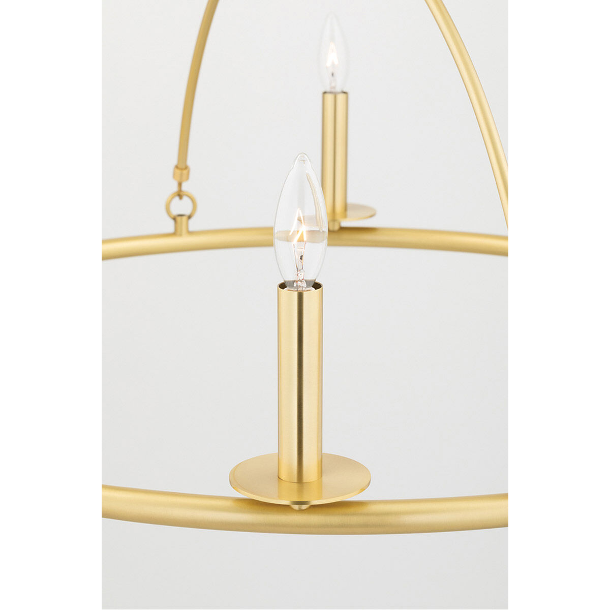 Howell 12 Light 47 inch Aged Brass Chandelier Ceiling Light