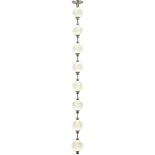 Marni 4.38 inch Polished Nickel Pendant Ceiling Light
