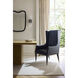 Hawthorne Navy and Antique Brass Host Chair