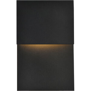 Raine 11 inch Black Outdoor Wall Light