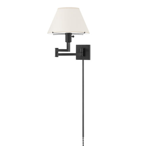 Leeds 1 Light 13 inch Old Bronze Plug In Wall Sconce Wall Light