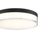 Vantage LED 7 inch Coal Flush Mount Ceiling Light