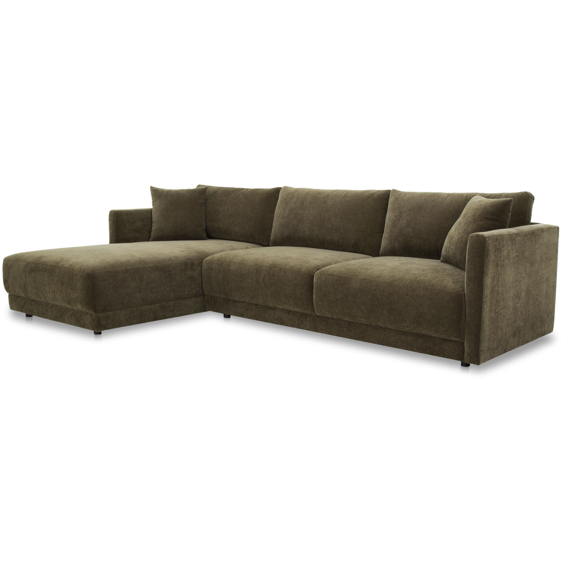 Bryn Green Sectional in Left, Left