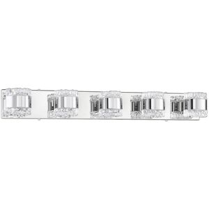Bazil 5 Light 35.00 inch Bathroom Vanity Light