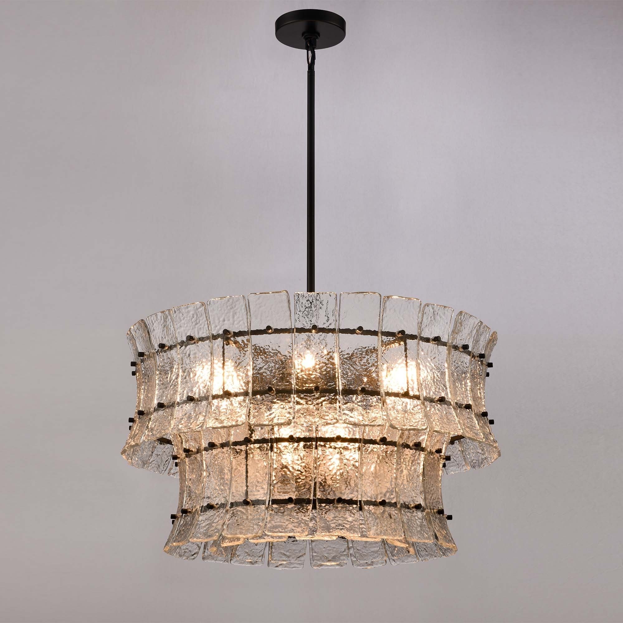 Sophie 9 Light 28.5 inch Matte Black Pendant Ceiling Light