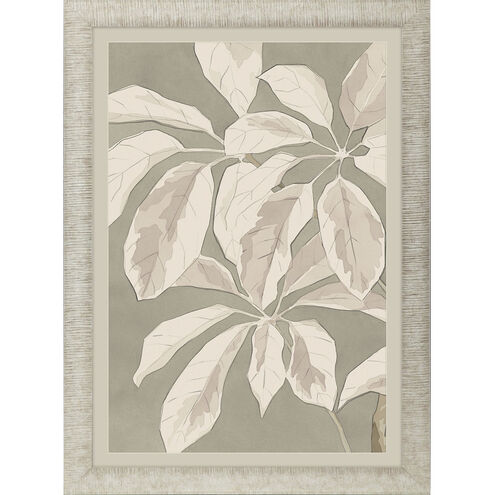 Lucky Plant Focus Gray and Neutral and Brown and Multi Framed Art