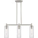 Downtown Urban Crown Point Island Light Ceiling Light in Polished Nickel, Seedy