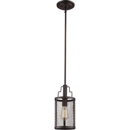 Mist 1 Light 6 inch Rubbed Oil Bronze Pendant Ceiling Light