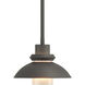 Staccato 1 Light 7 inch Natural Iron Mini Pendant Ceiling Light