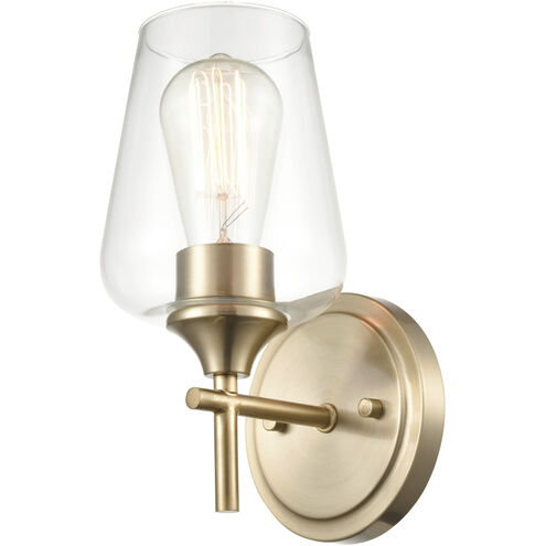 Ashford Indoor Wall Sconce Wall Light in Modern Gold