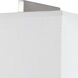Hospitality 2 Light Brushed Steel Wall Lamp Wall Light