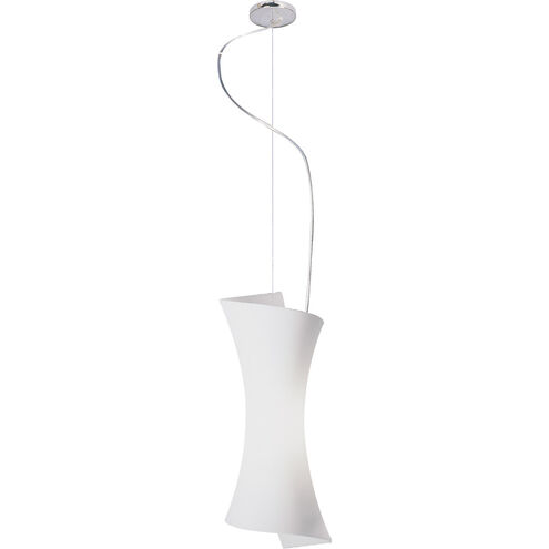 Conico 1 Light 8.5 inch Satin Nickel Single Pendant Ceiling Light