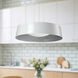 Sampson LED 16.5 inch White Pendant Ceiling Light