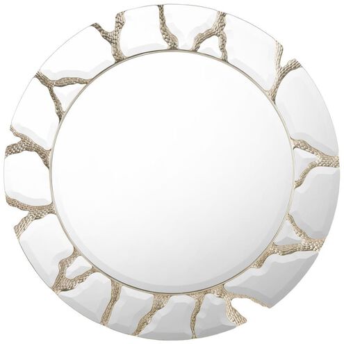 Shatter 58.25 X 58.25 inch Silver Mirror
