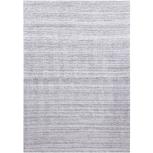 Kirti 130 X 94 inch Light Grey Rug in 8 x 11