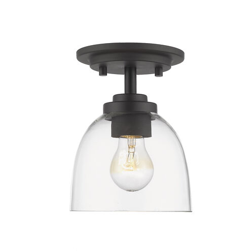 Ashton 1 Light 6 inch Bronze Flush Mount Ceiling Light