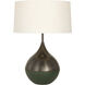 Nelson 26 inch 150.00 watt Bronze and Dark Spruce with Bronze Table Lamp Portable Light
