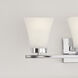 Bayfield 3 Light 20 inch Chrome Wall Bath Fixture Wall Light
