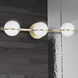 Sofia 3 Light 23 inch Aged Brass Vanity Light Wall Light