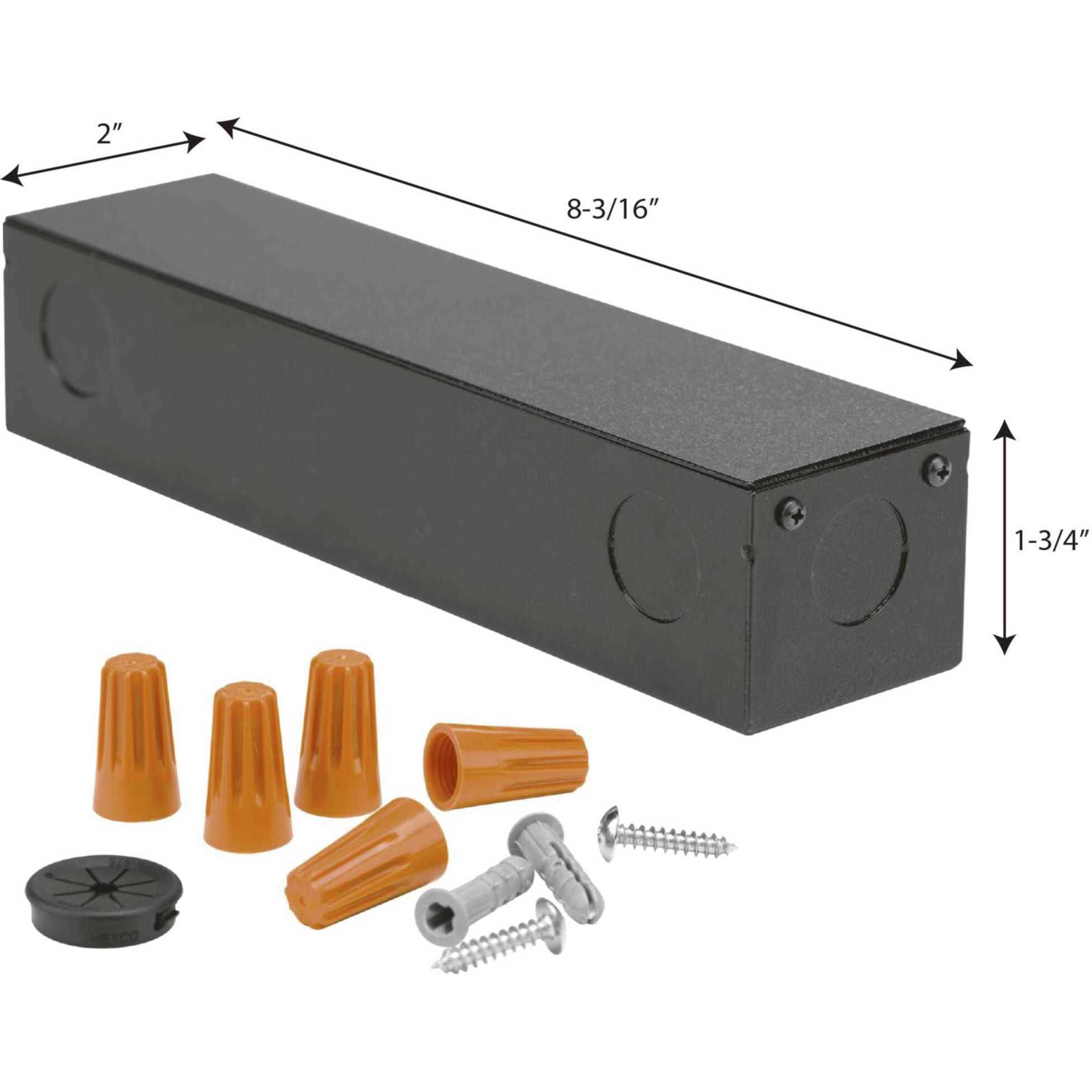 Hide-a-Lite LED Tape Black 8.19 inch LED Tape Driver, 24V 40W