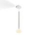 Combi LED 5 inch Matte White Pendant Ceiling Light, Suspension / Flush Mount 2-in-1