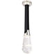 Beyond Strapped LED 4.8 inch Polished Nickel Pendant Ceiling Light, Beyond