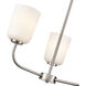 Laphia 3 Light 21 inch Brushed Nickel Chandelier Ceiling Light