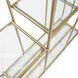 Perth 82.75 X 47.25 inch Gold Etagere