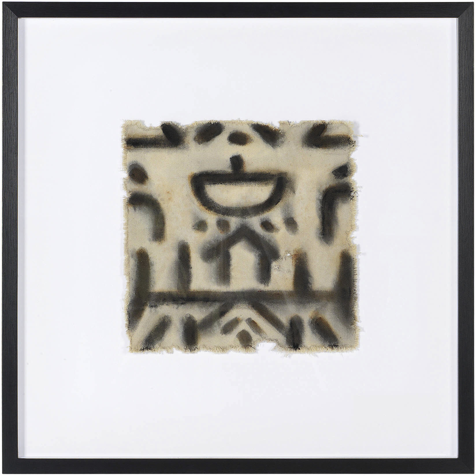 Ktir Off-White and Black Wall Art, Set of 4