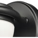 Nelly LED 6 inch Matte Black Vanity Light Wall Light