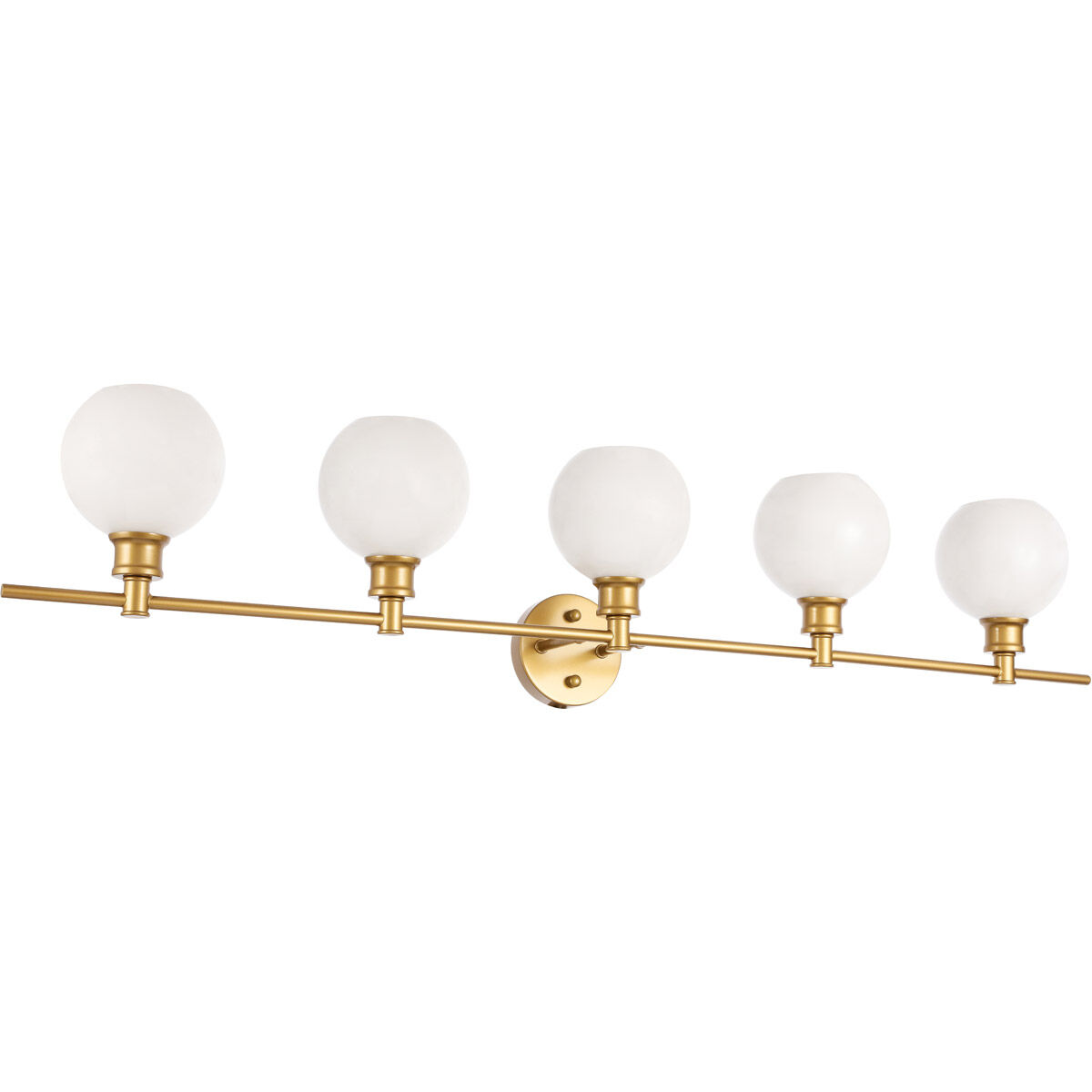 Collier 5 Light 47 inch Brass Wall sconce Wall Light