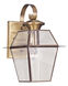 Westover 1 Light 13 inch Antique Brass Outdoor Wall Lantern