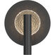 Solstice 1 Light 9.1 inch Black ADA Sconce Wall Light