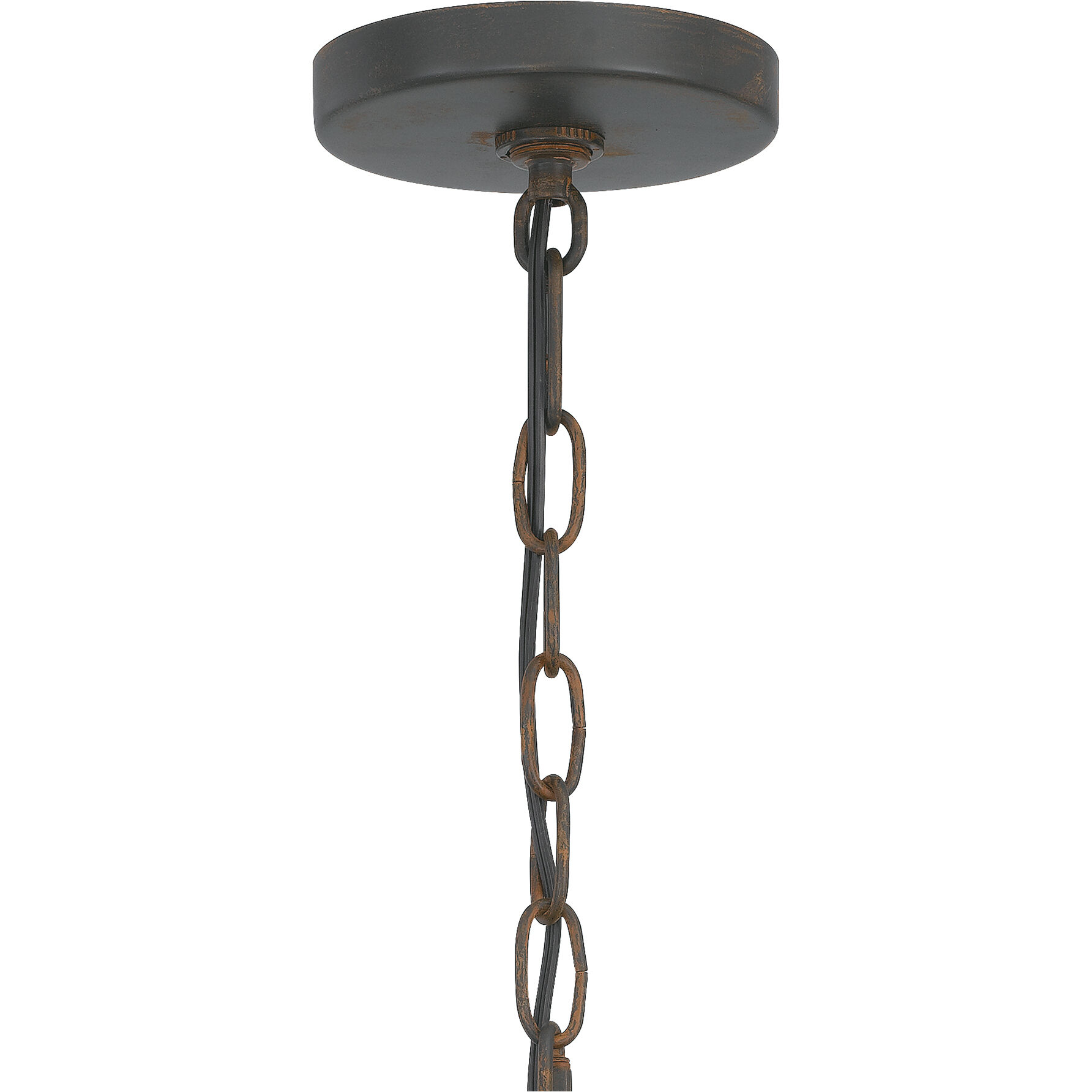 Westover 1 Light 7 inch Industrial Bronze Mini Pendant Ceiling Light, Small