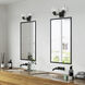 Aragon 2 Light 15 inch Black Vanity Sconce Wall Light