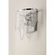 Glacier 3 Light 18 inch White/Polished Chrome Wall Sconce Wall Light