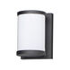 Barrel LED 7 inch Black Outdoor Wall Mount