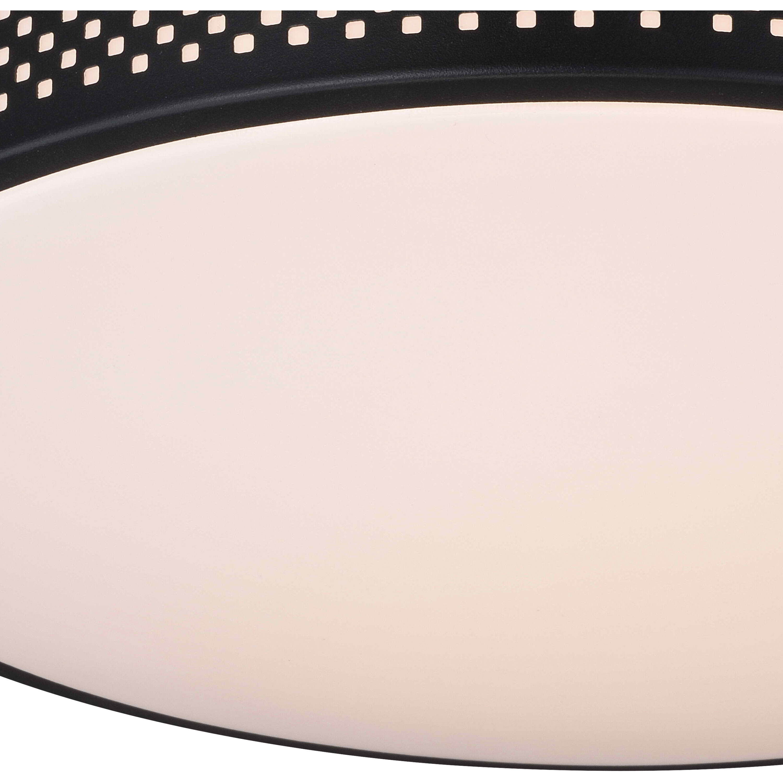 Anson LED 13.5 inch Black Flush Mount Ceiling Light