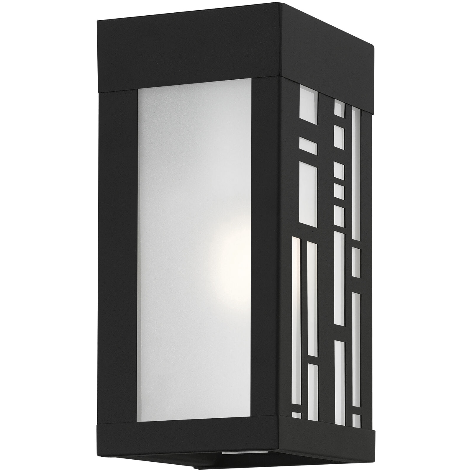 Malmo 1 Light 9 inch Textured Black Outdoor Small Sconce, Small