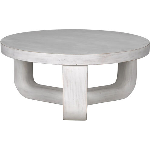 Joel 40 X 40 inch White Wash Coffee Table